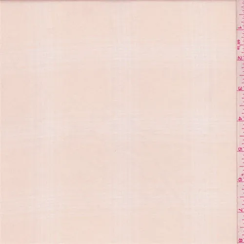 3 1/2 YD PC--Apricot Plaid Chiffon Fabric