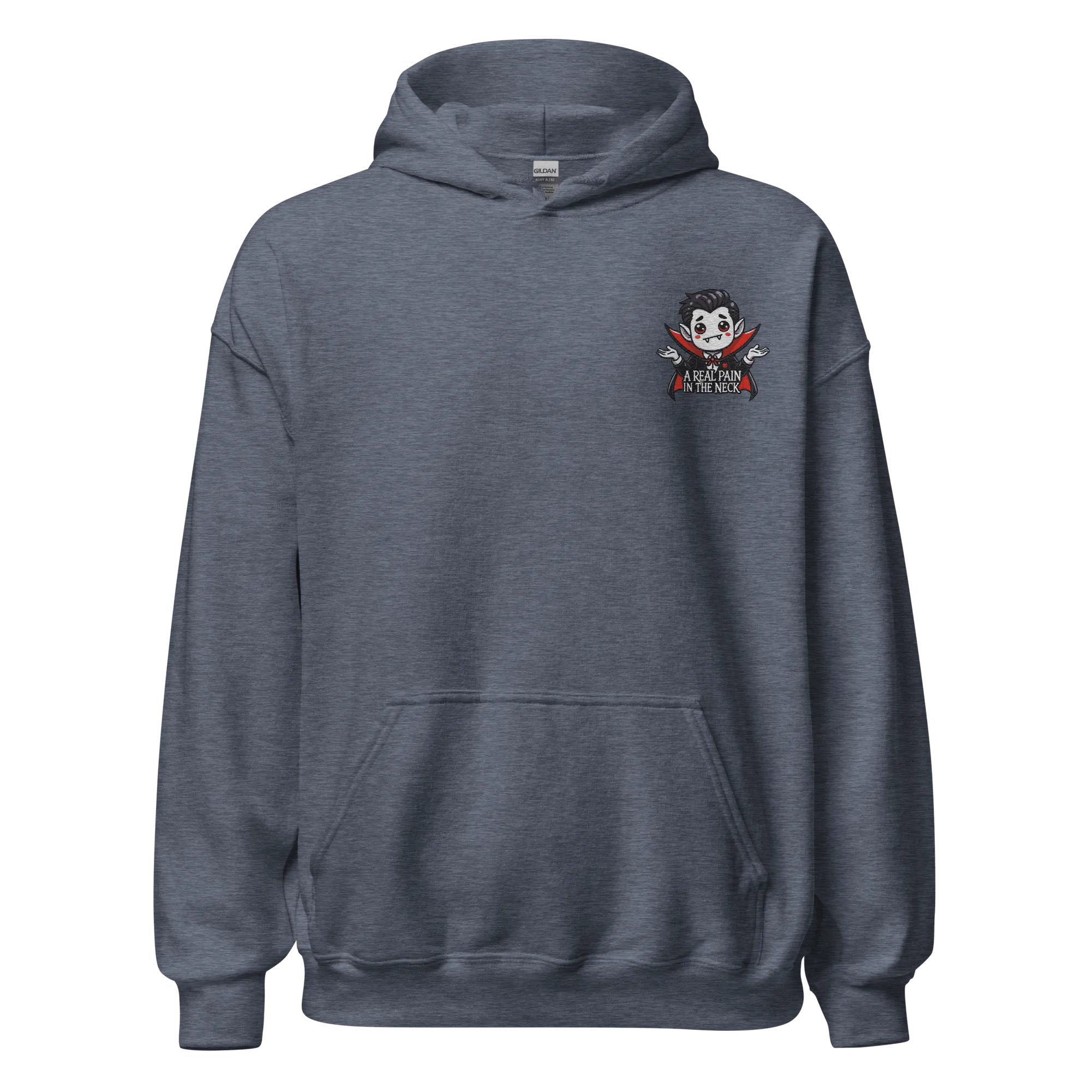 A Real Pain In The Neck - Halloween Hoodie - Vampire Halloween Hoodie