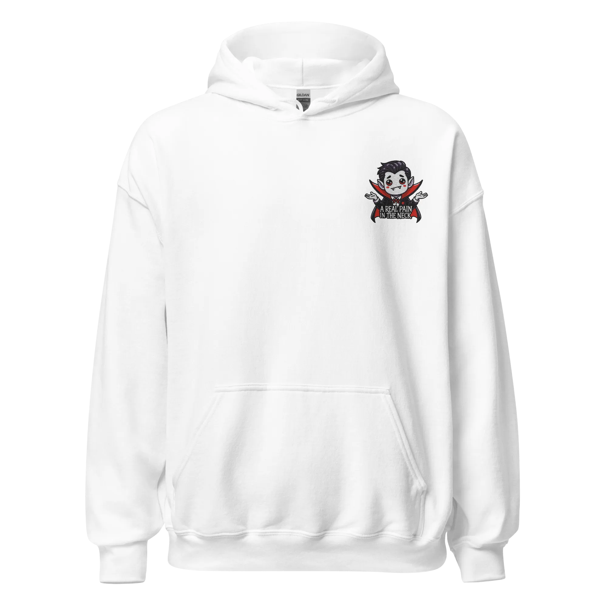 A Real Pain In The Neck - Halloween Hoodie - Vampire Halloween Hoodie