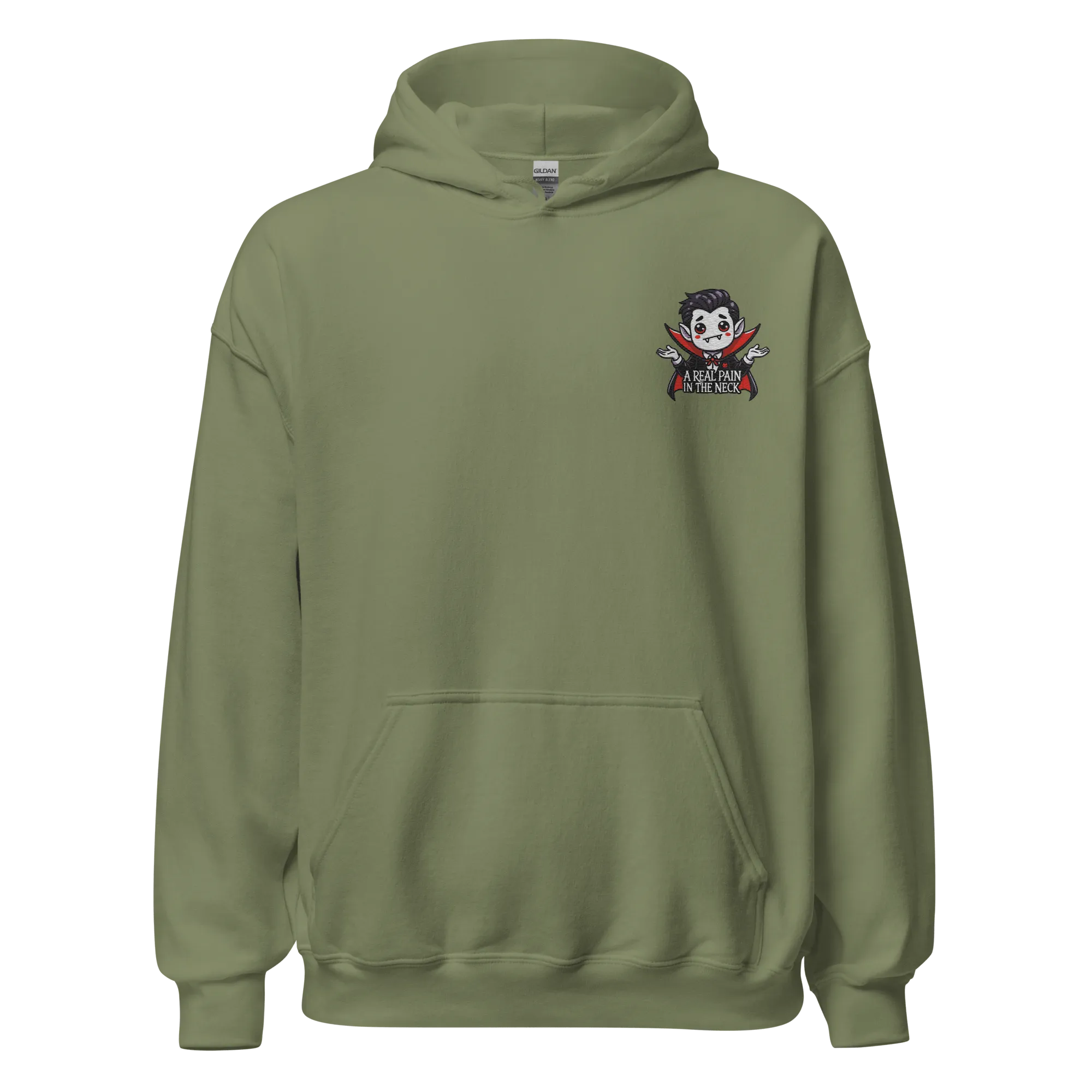 A Real Pain In The Neck - Halloween Hoodie - Vampire Halloween Hoodie