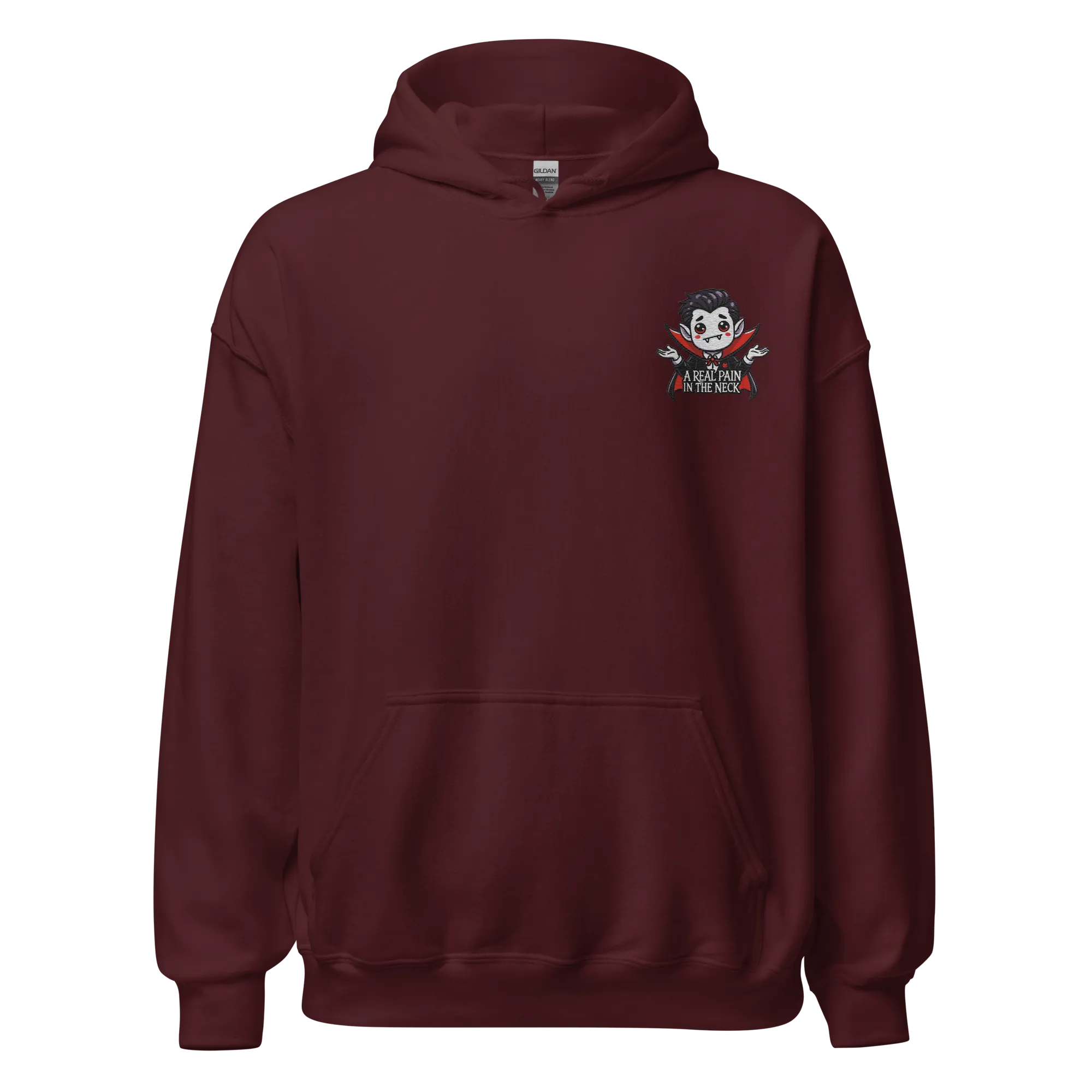 A Real Pain In The Neck - Halloween Hoodie - Vampire Halloween Hoodie