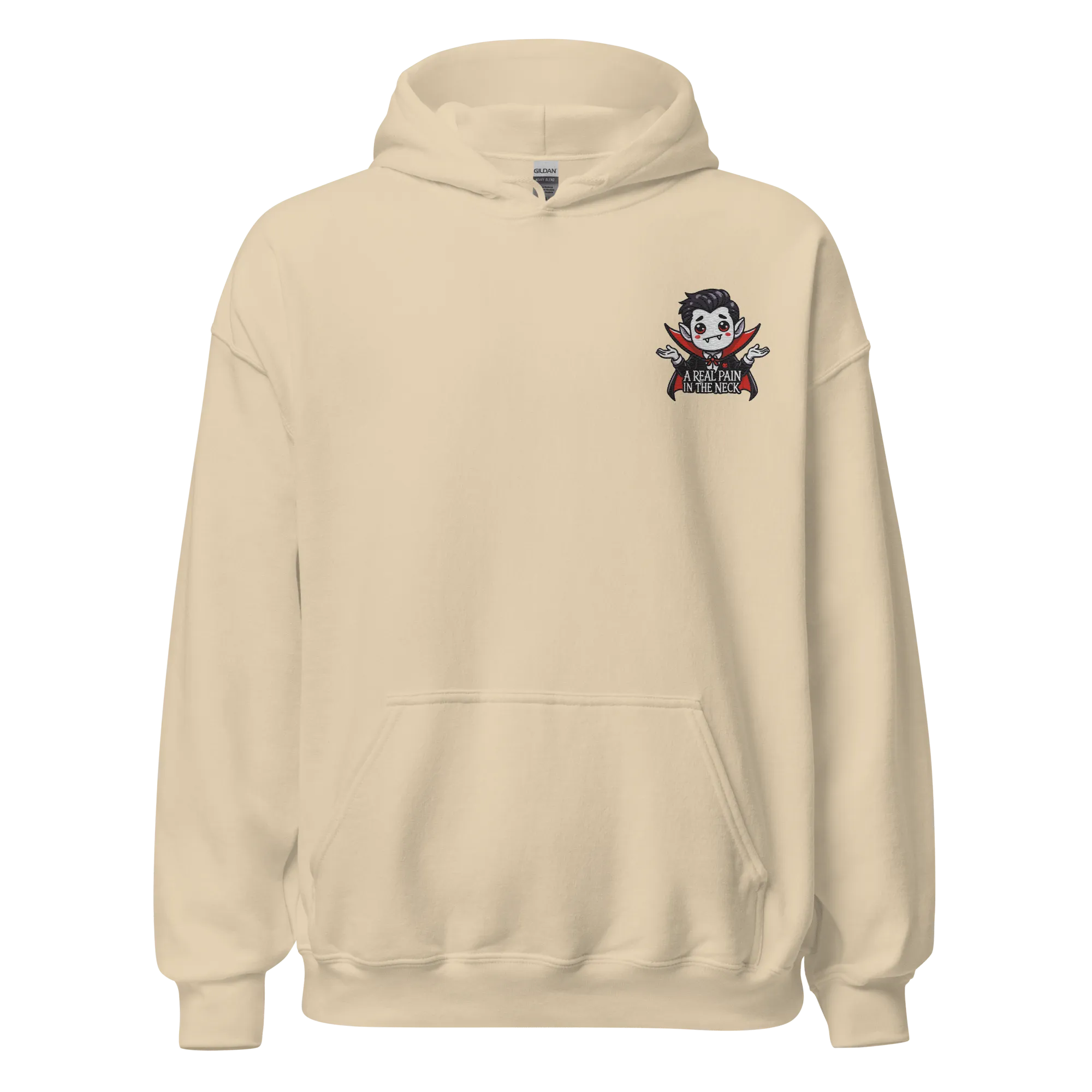 A Real Pain In The Neck - Halloween Hoodie - Vampire Halloween Hoodie
