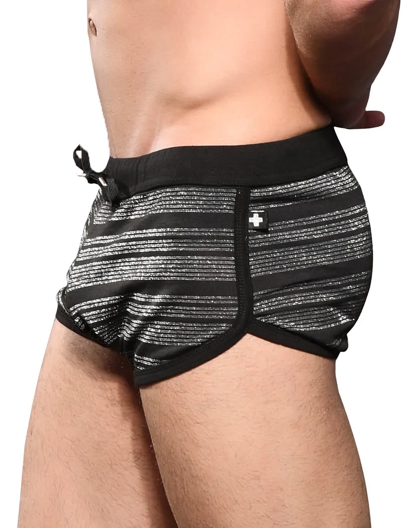 Andrew Christian Glitter Stripe Shorts 6620