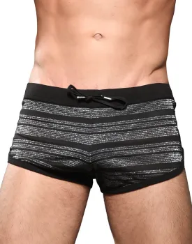 Andrew Christian Glitter Stripe Shorts 6620