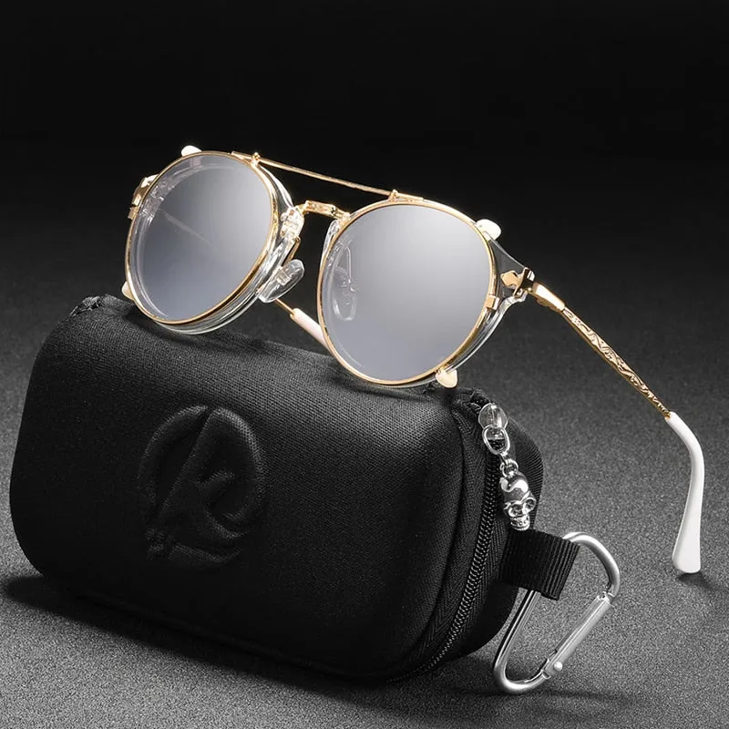 Angelo Ricci™ Fashion Retro Round Glasses Luxury Sunglasses