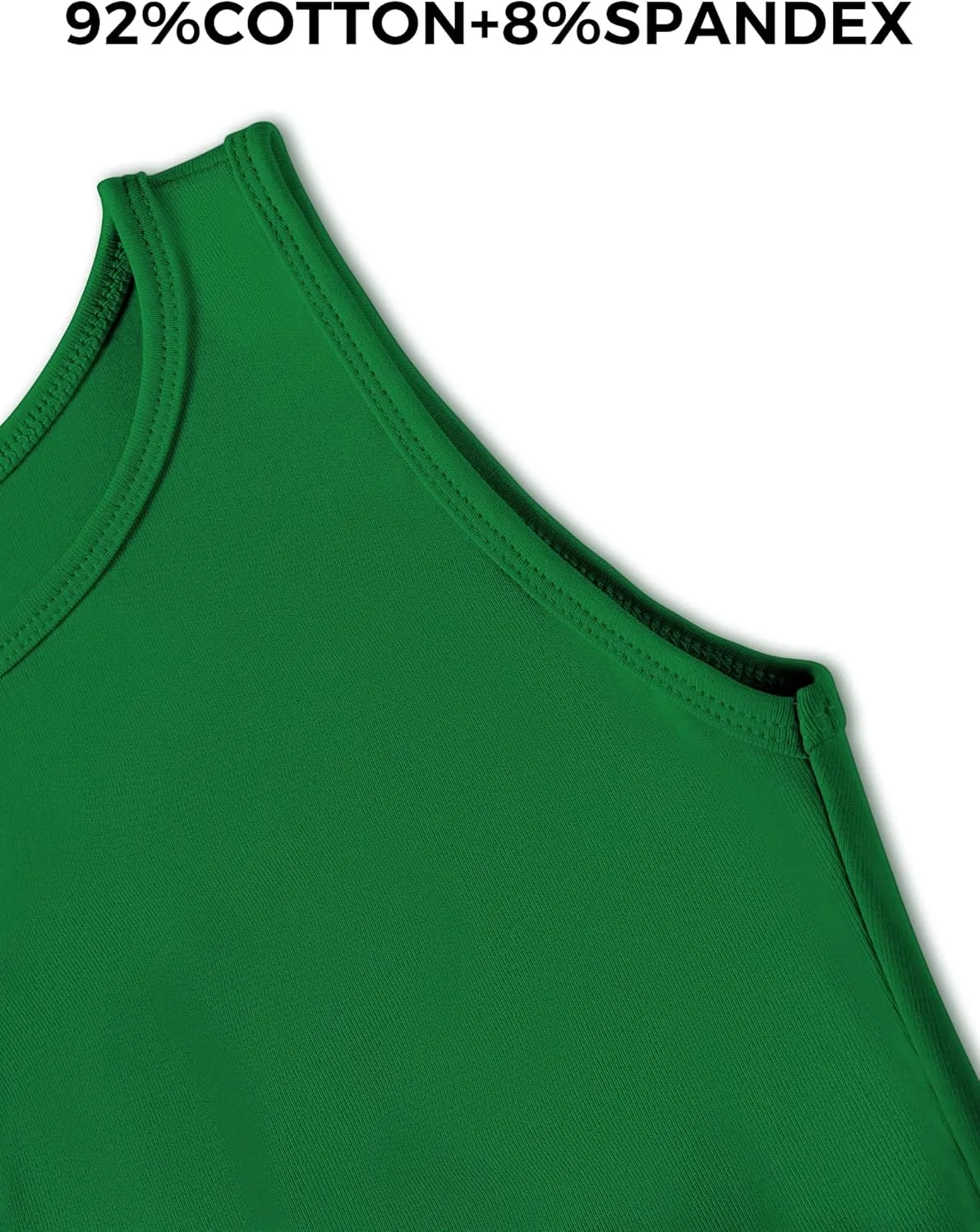 AURUZA 2Pcs Crop Tank Tops for Women, Halter Neck Cropped Tank Top, Racerback Sleeveless Workout Top Athletic Summer Shirt