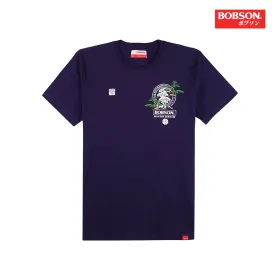 Bobson Japanese Men's Basic Tees Slim Fit 157541-U (Navy)