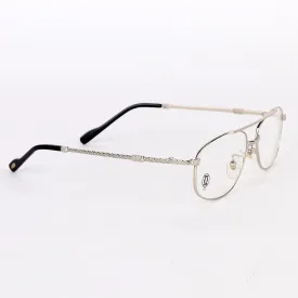 Cartier Vintage Classic Metal Silver Sunglasses
