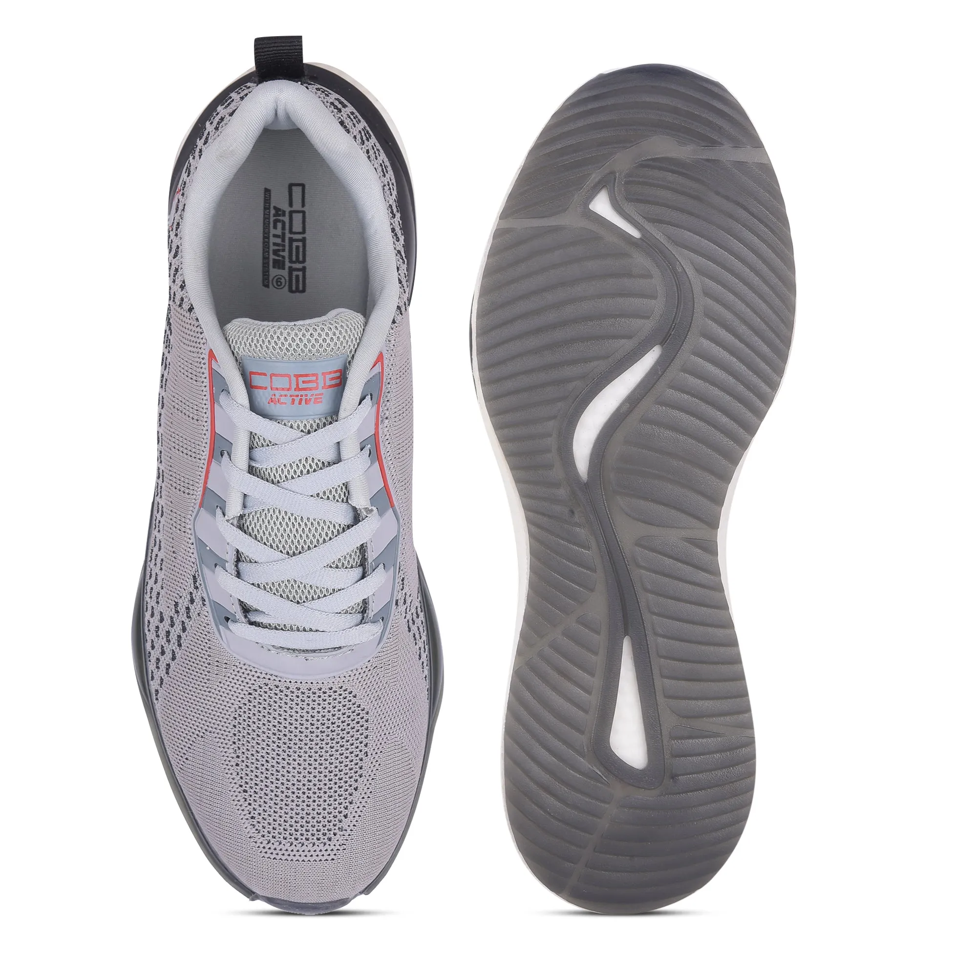 Cobb Cloud Grey Men's Running Shoes