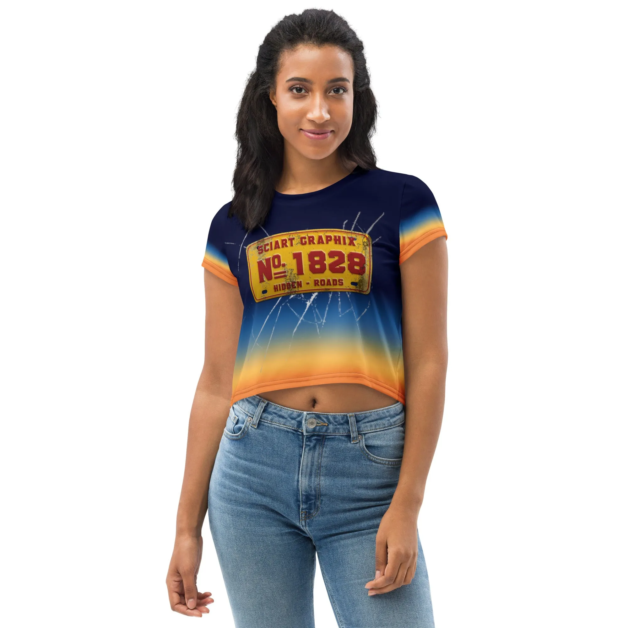 Crop Tee Hidden Roads
