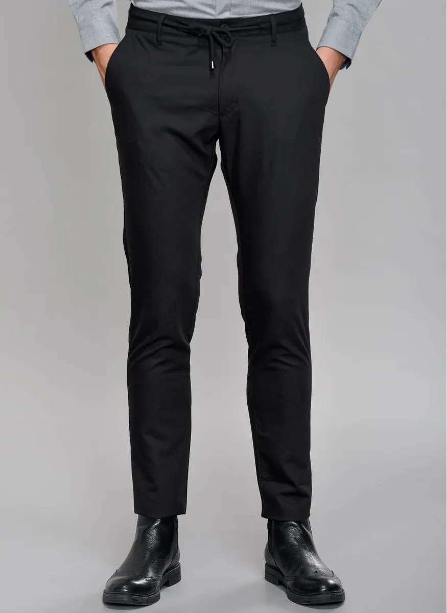 Dress Pants with Removable Drawstrings