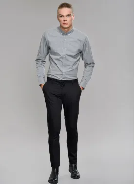 Dress Pants with Removable Drawstrings