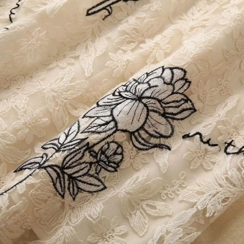 Embroidery Party Elegant Dresses