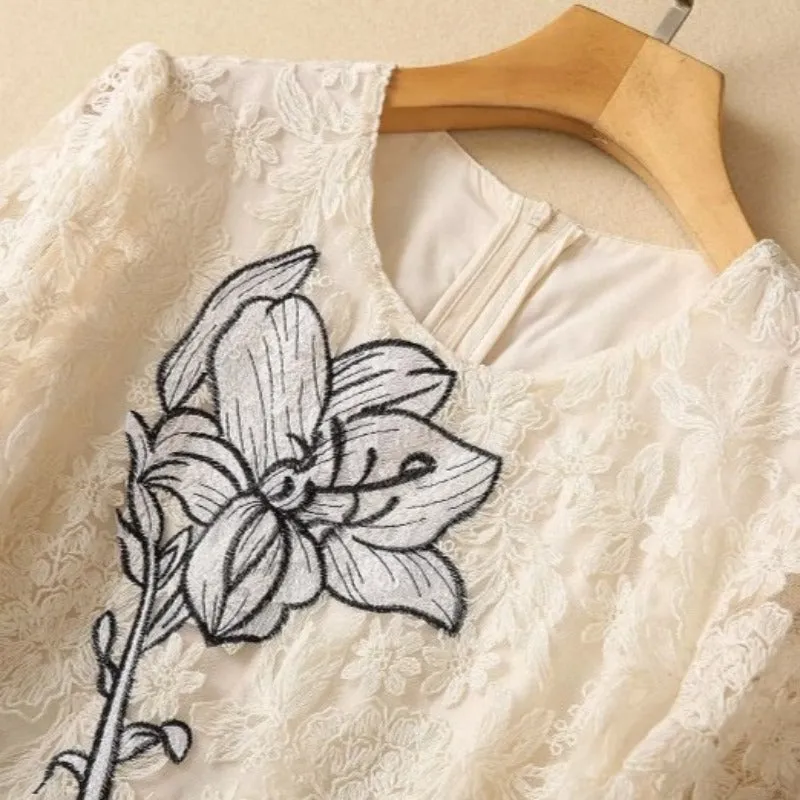 Embroidery Party Elegant Dresses