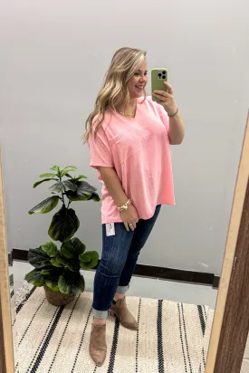 Everyday Chic Top, Pink