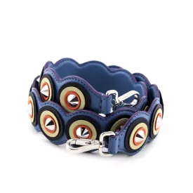 Fendi Multicolor Calfskin Studded Circle Strap You