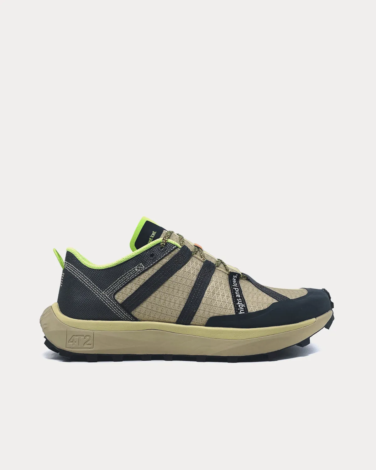 Get Lost Black / Khaki / Green Running Shoes