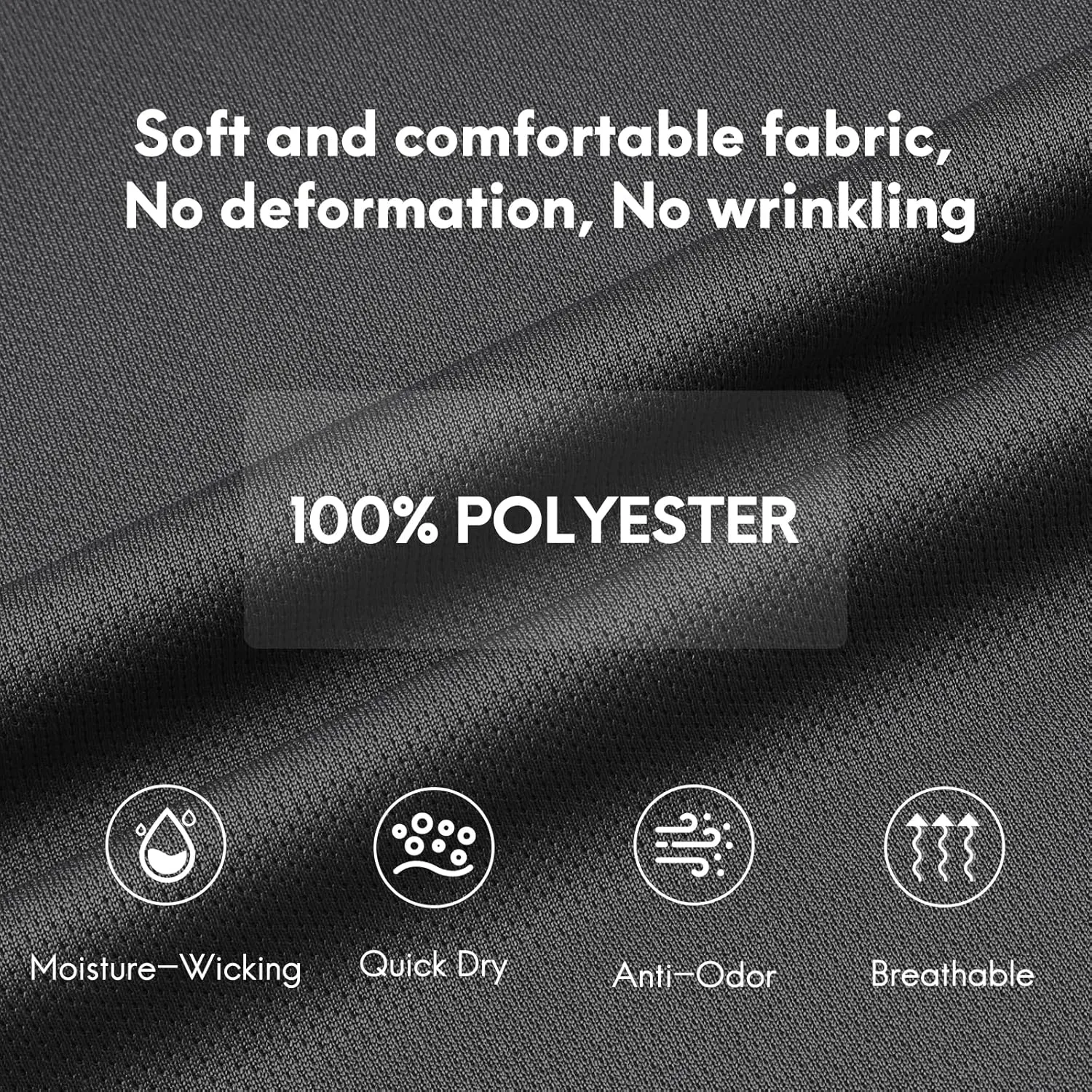 Haimont Polo Shirts for Men-Dry Fit Short Sleeve Collared Golf T-Shirts Business Casual Work Polos, Moisture Wicking