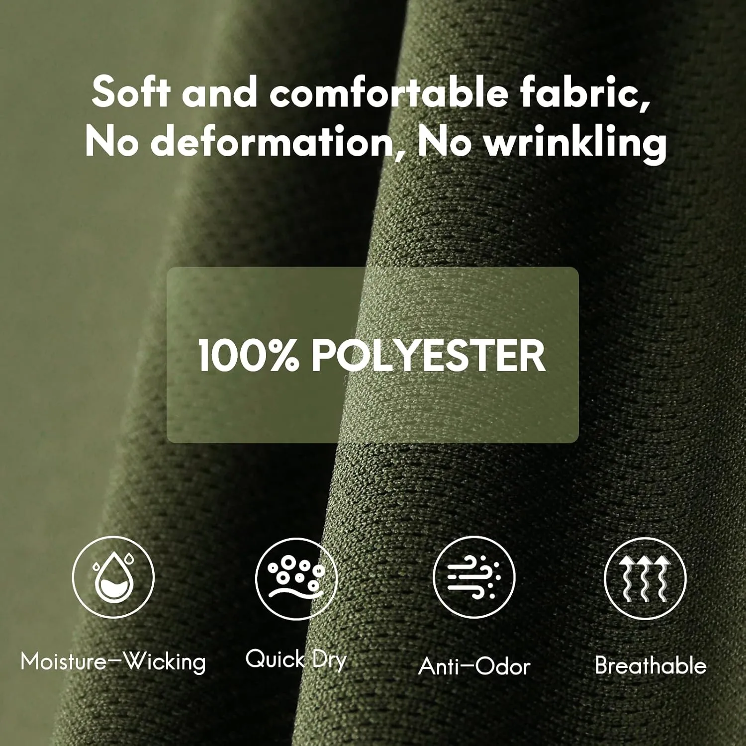 Haimont Polo Shirts for Men-Dry Fit Short Sleeve Collared Golf T-Shirts Business Casual Work Polos, Moisture Wicking