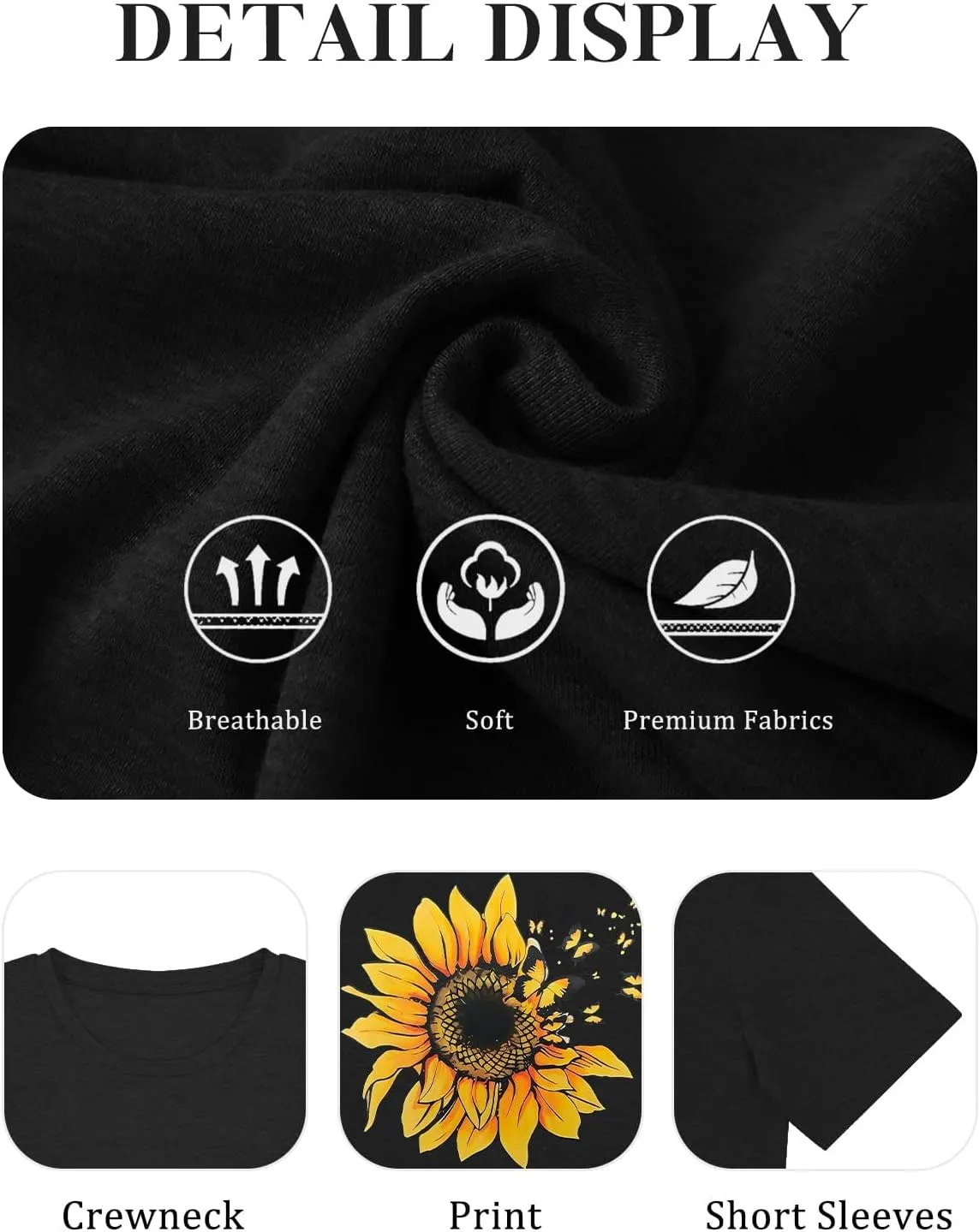 HDLTE Plus Size Tshirts for Women  Oversized Graphic Tees Short Sleeve Crewneck Cute Casual Tops Loose Summer Outfit 2025