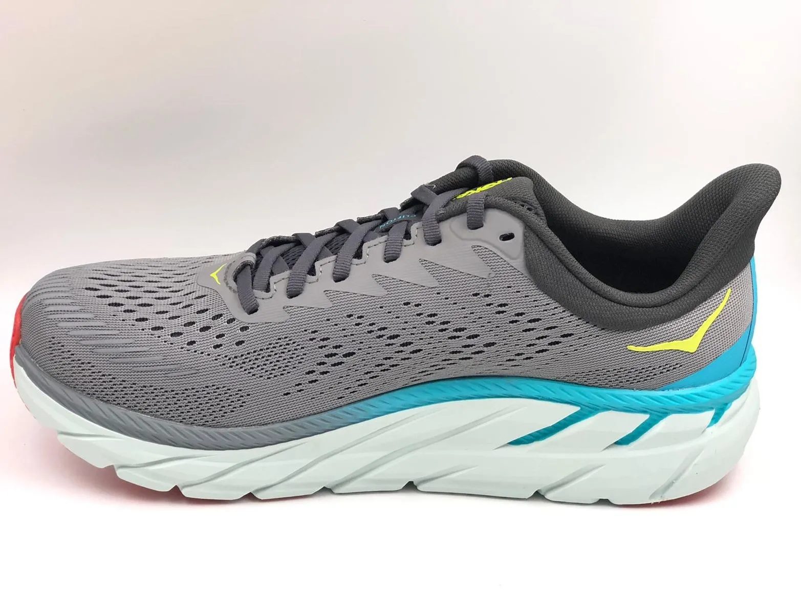 HOKA CLIFTON 7 Gray runing shoes for mens