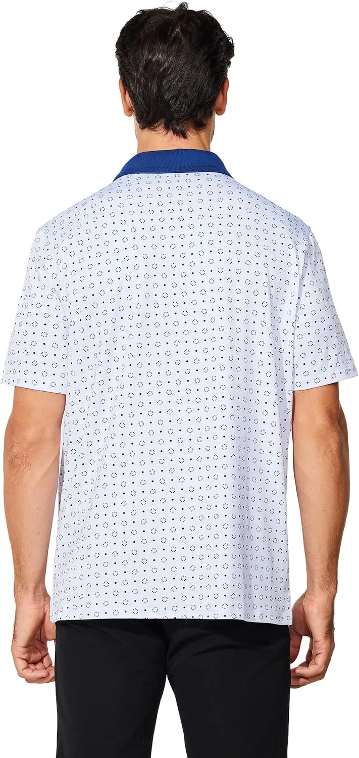 M MOTEEPI Men's Fashion Polo Shirts Short Sleeve Casual Lightweight Collar Slim Fit Golf Shirts T Shirts