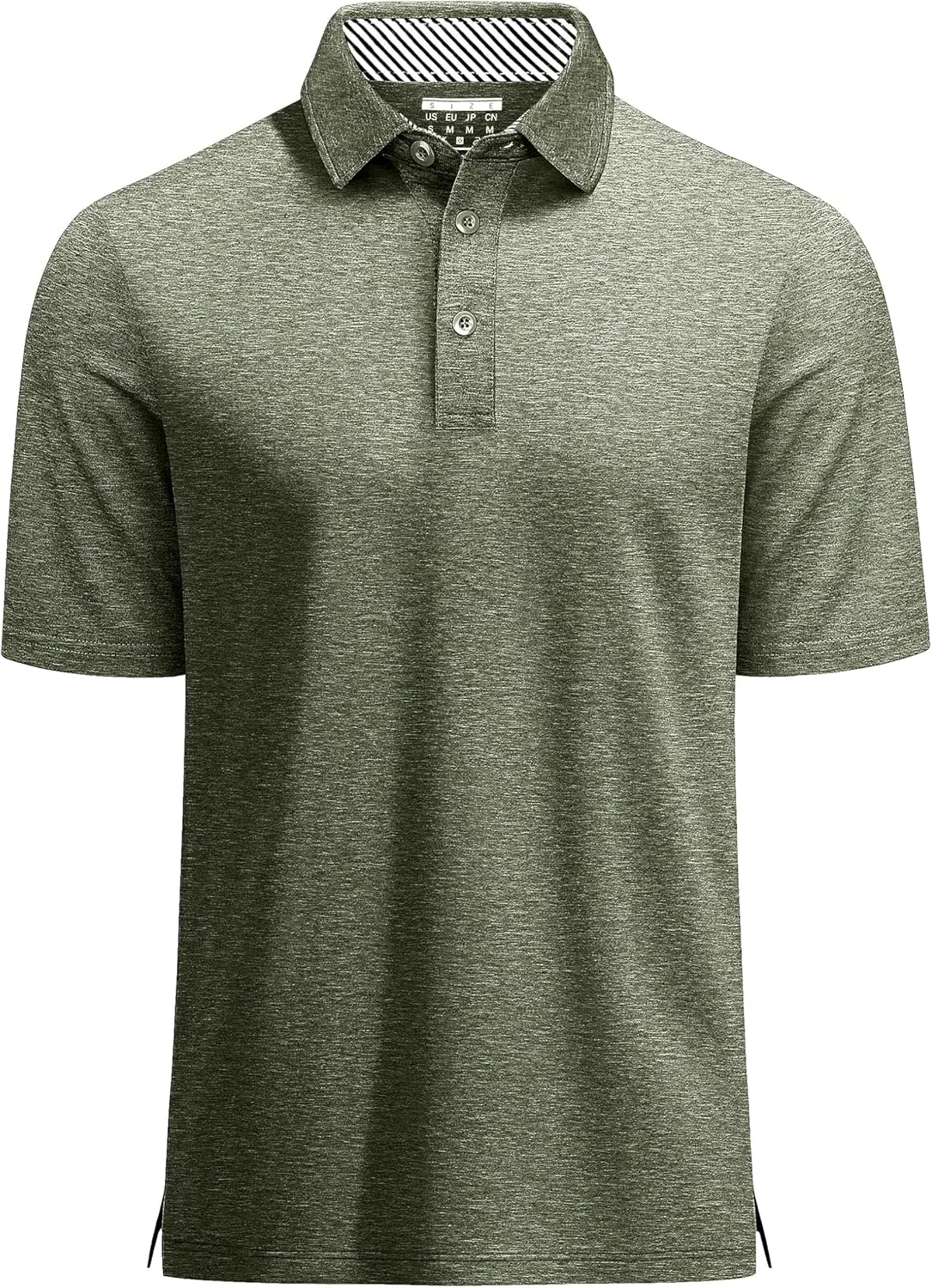 MAGCOMSEN Men's Short Sleeve Polo Golf Shirts 3-Button Moisture Wicking Athletic T-Shirts Casual Collared Shirt