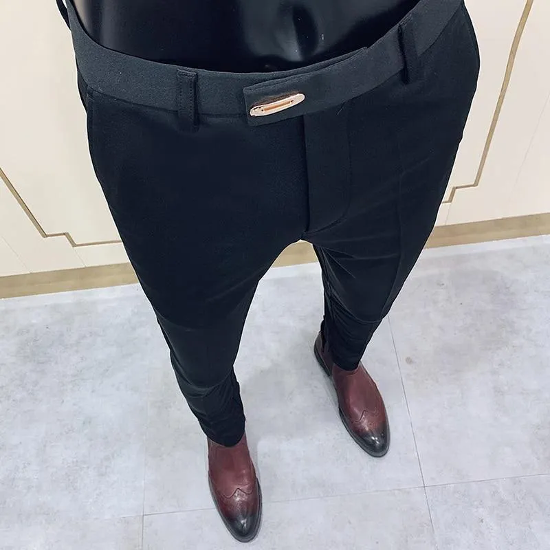 Men's Fashion Formal Slim Fit Formal Pants