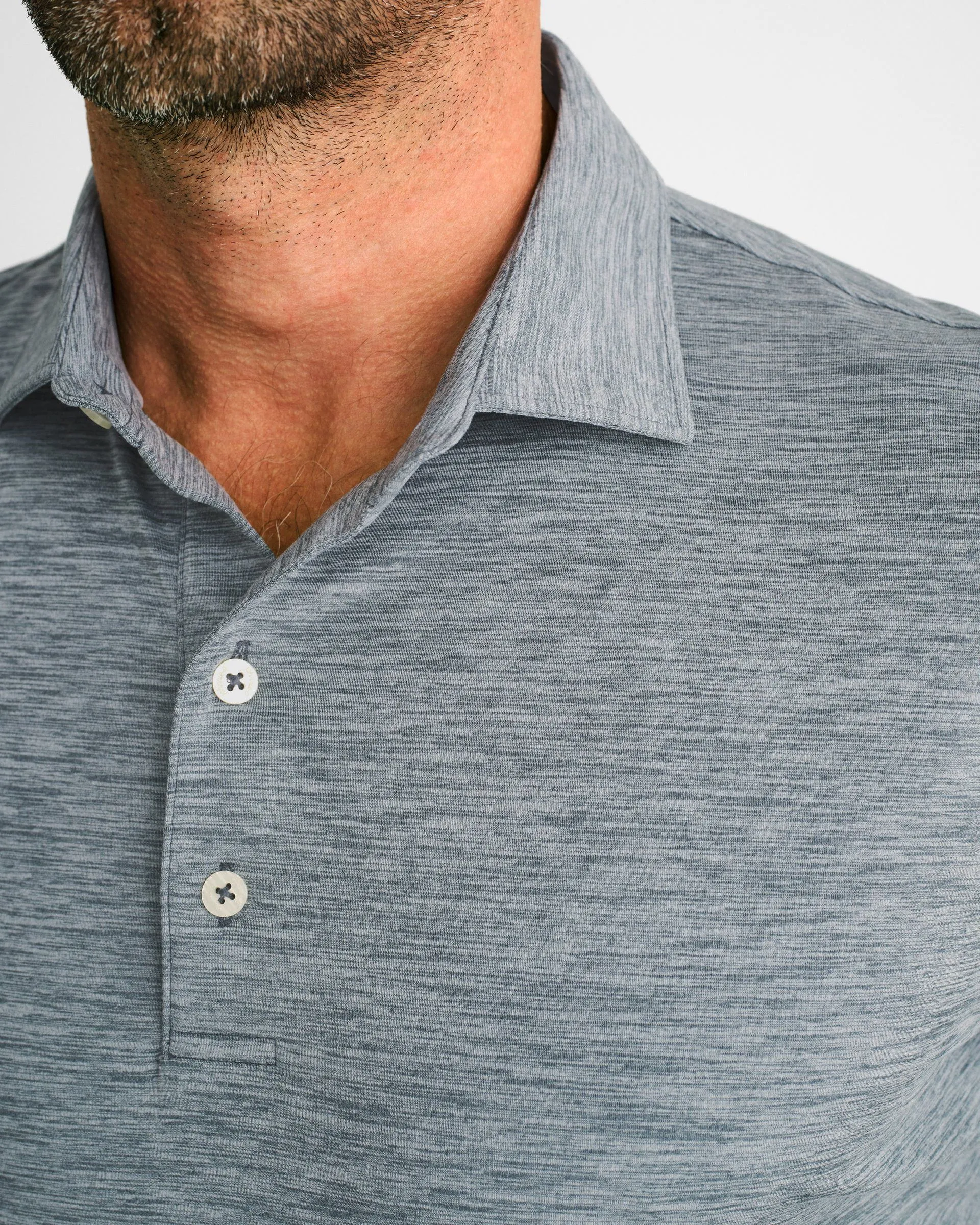 Men's Huron Heathered Polo Shirt