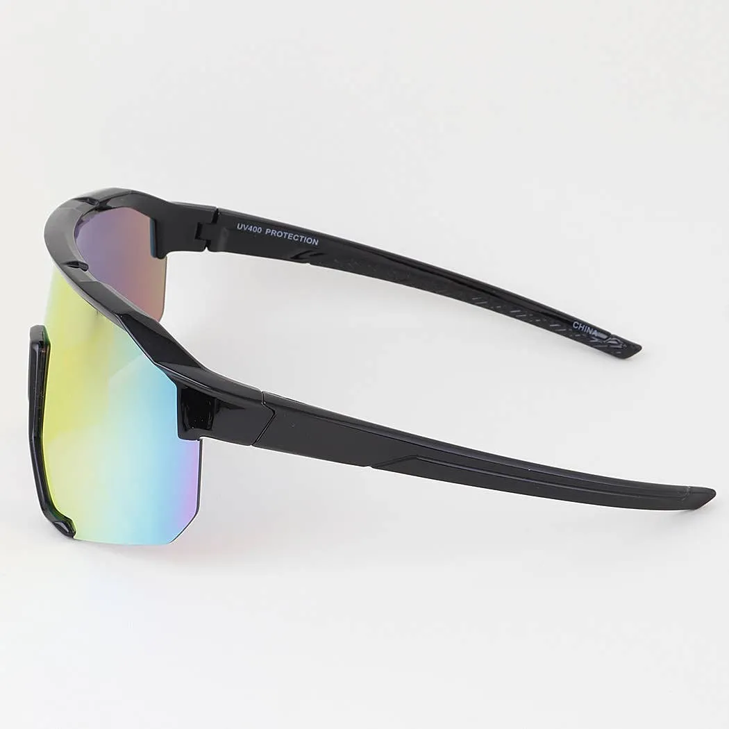 Multi Straight Polycarbonate Sunglasses: MIX