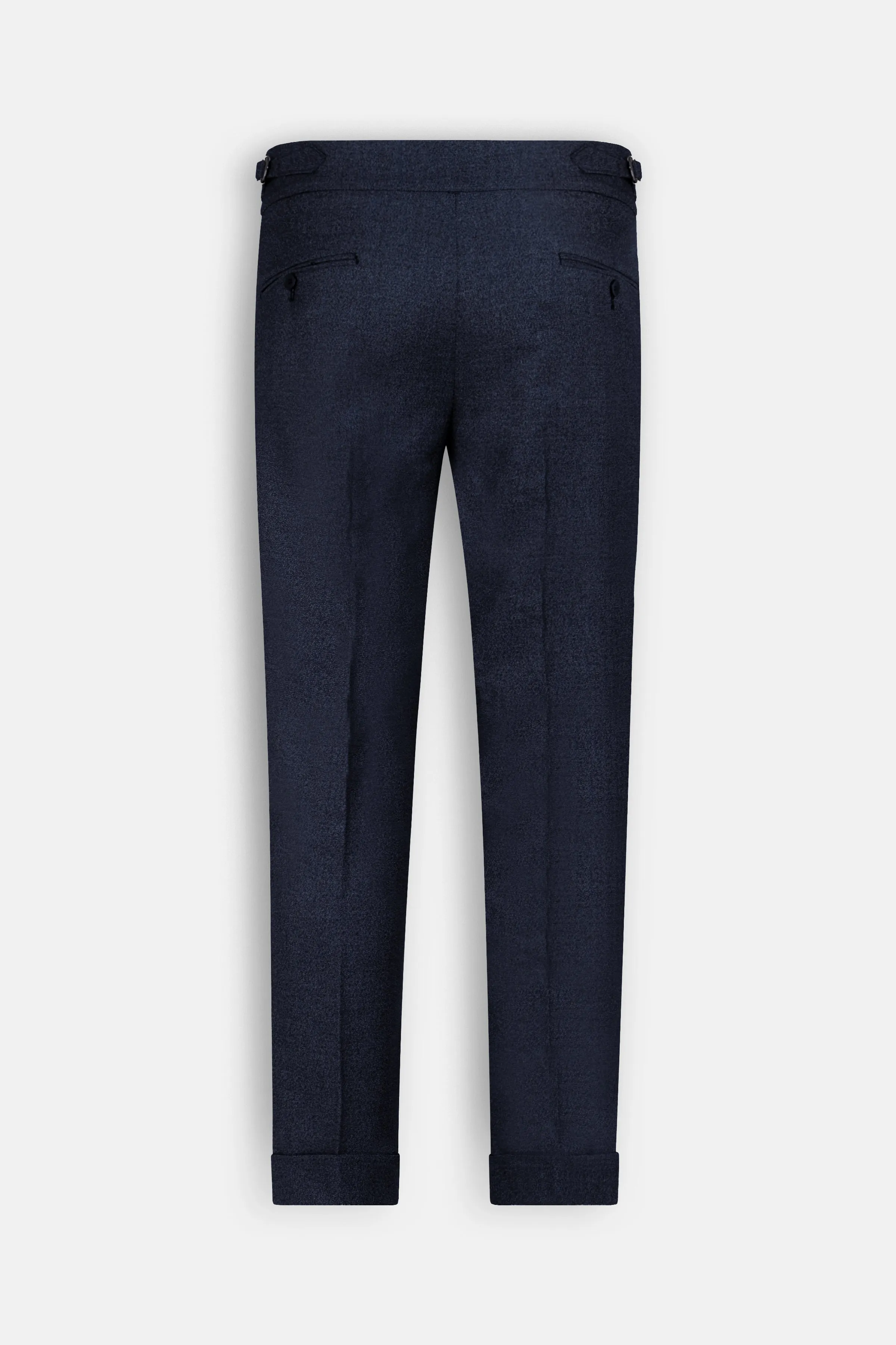 Navy Italian Tailored Classic Pants