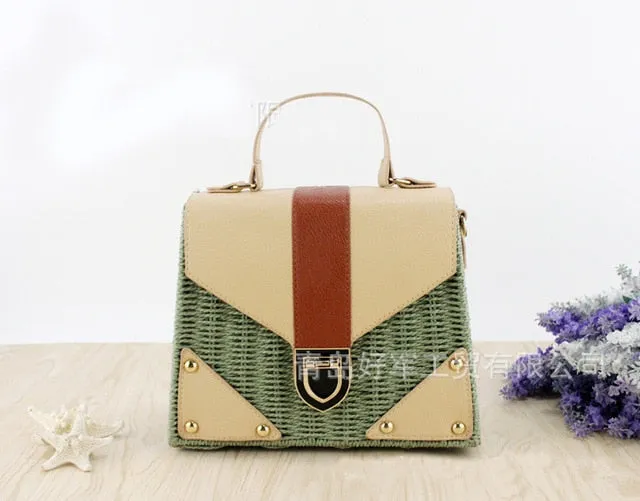 New Bohemian Straw Bags for Women Beach Handbags Summer
