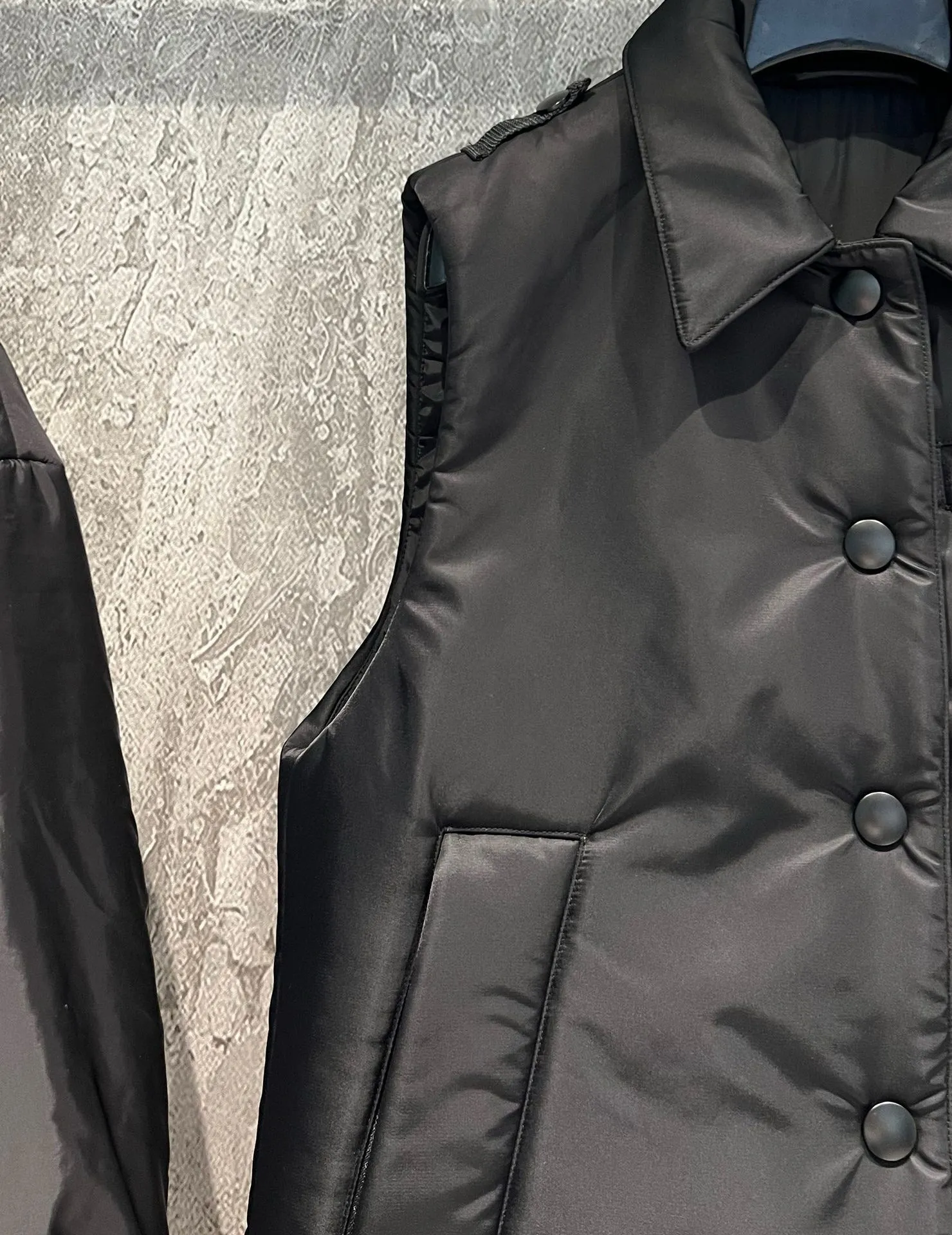 New Triangle Logo Down Vest