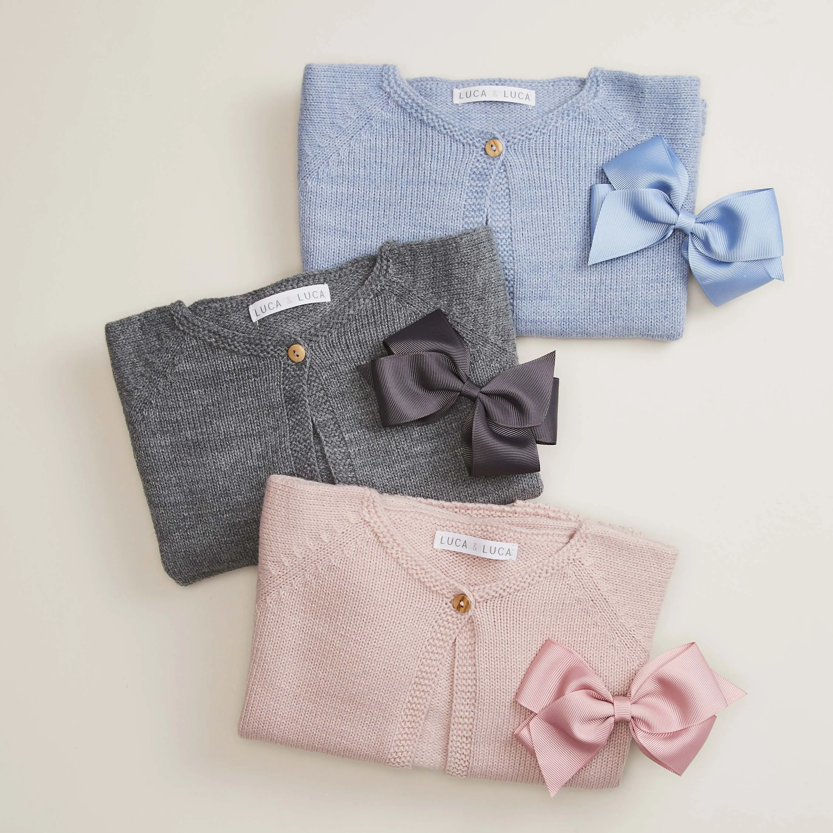 PALE PINK GOYA CARDIGAN