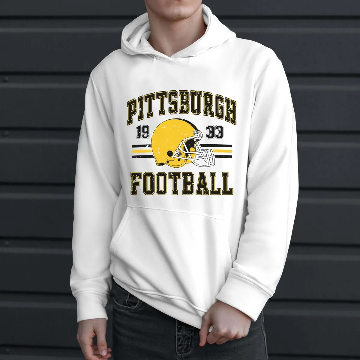 Pittsburgh Football Wholesale Graphic Hoodie - Fast TAT
