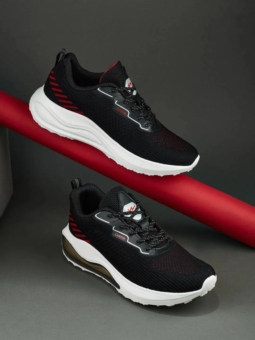 PIVOT Black Men's Running Shoes