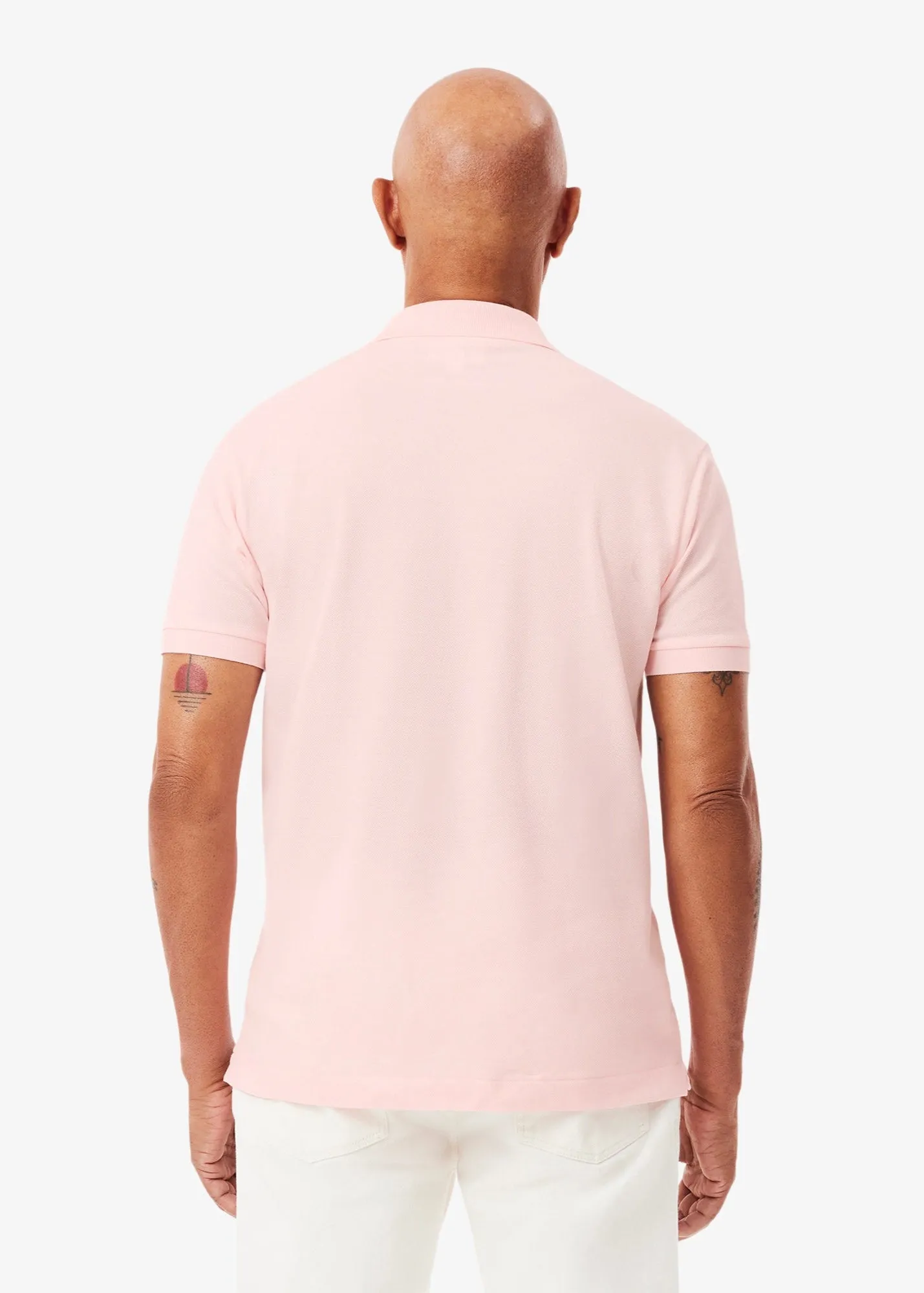 Polo L.12.12 Lacoste rose clair