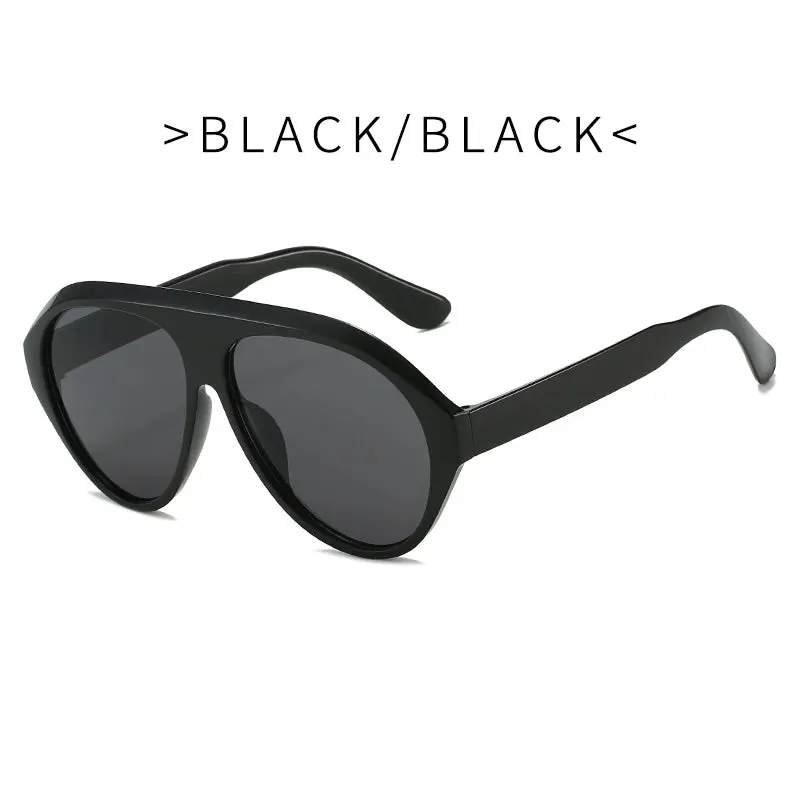Prisca Oval Motocycle Sunglasses