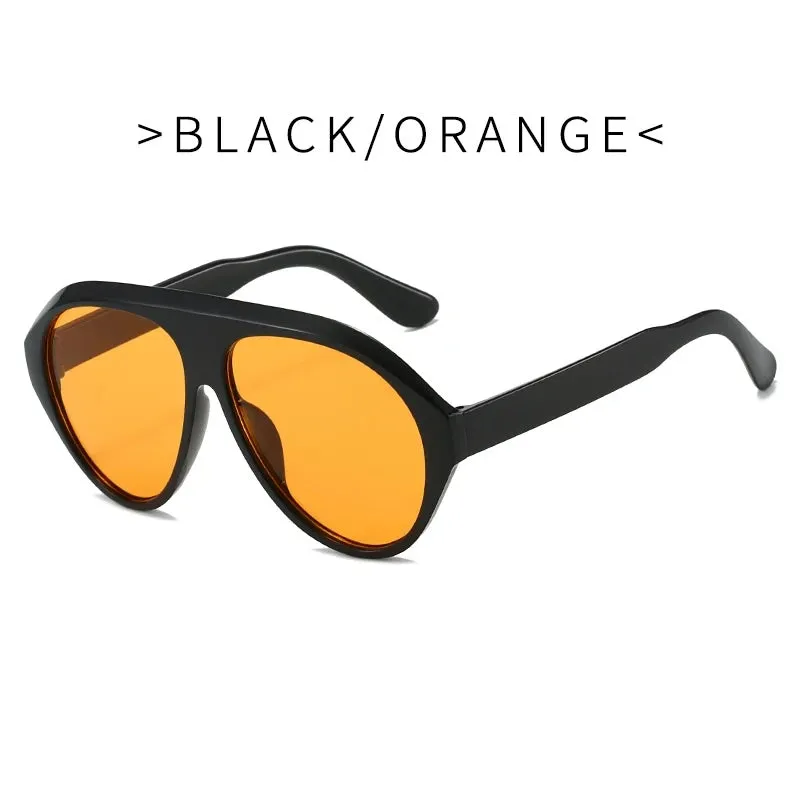 Prisca Oval Motocycle Sunglasses