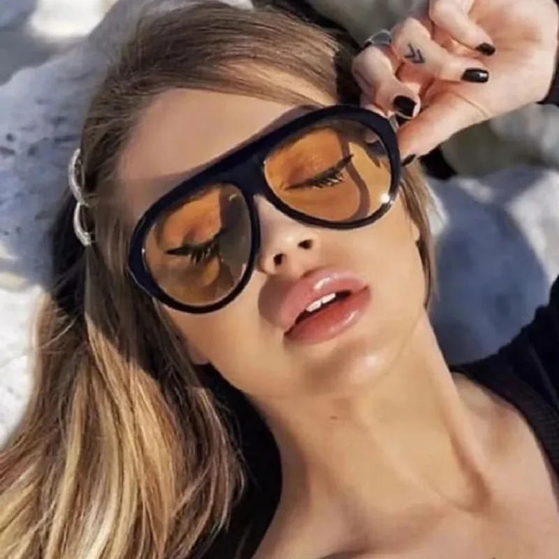 Prisca Oval Motocycle Sunglasses