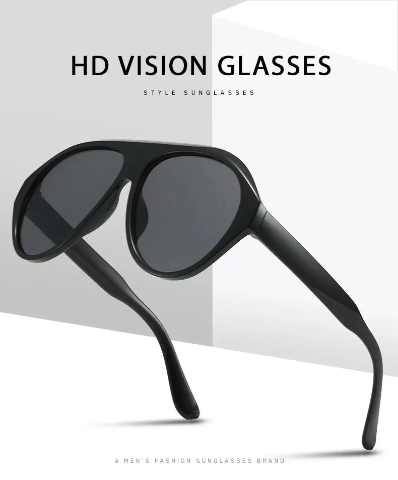Prisca Oval Motocycle Sunglasses