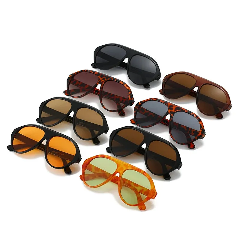 Prisca Oval Motocycle Sunglasses