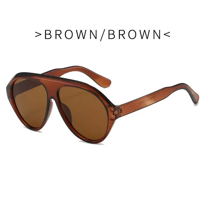 Prisca Oval Motocycle Sunglasses