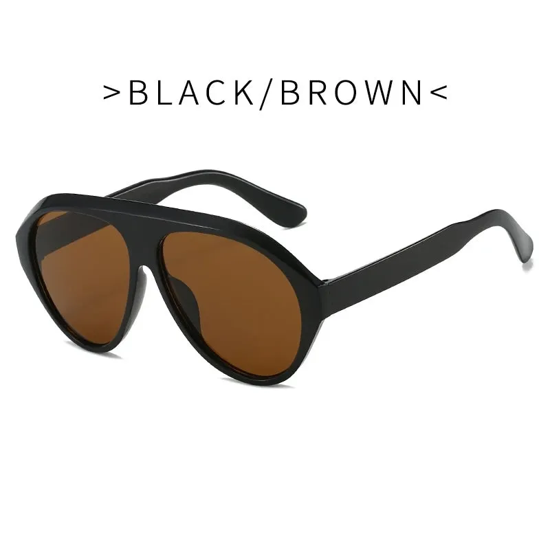 Prisca Oval Motocycle Sunglasses