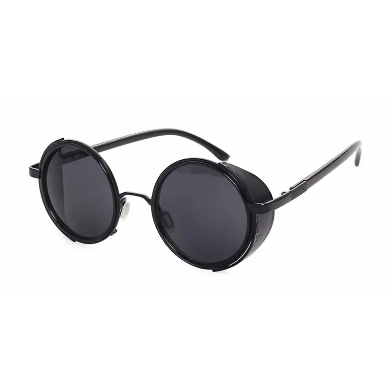 Retro Tinted Round Sunglasses