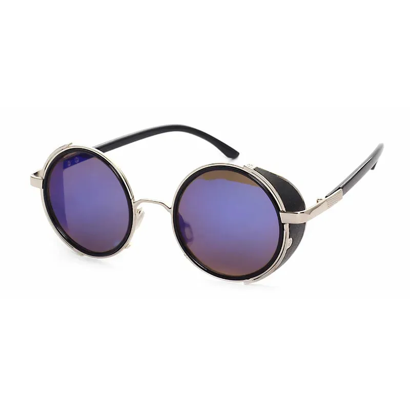 Retro Tinted Round Sunglasses