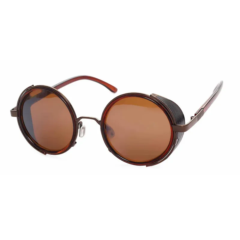 Retro Tinted Round Sunglasses