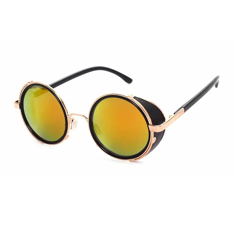 Retro Tinted Round Sunglasses