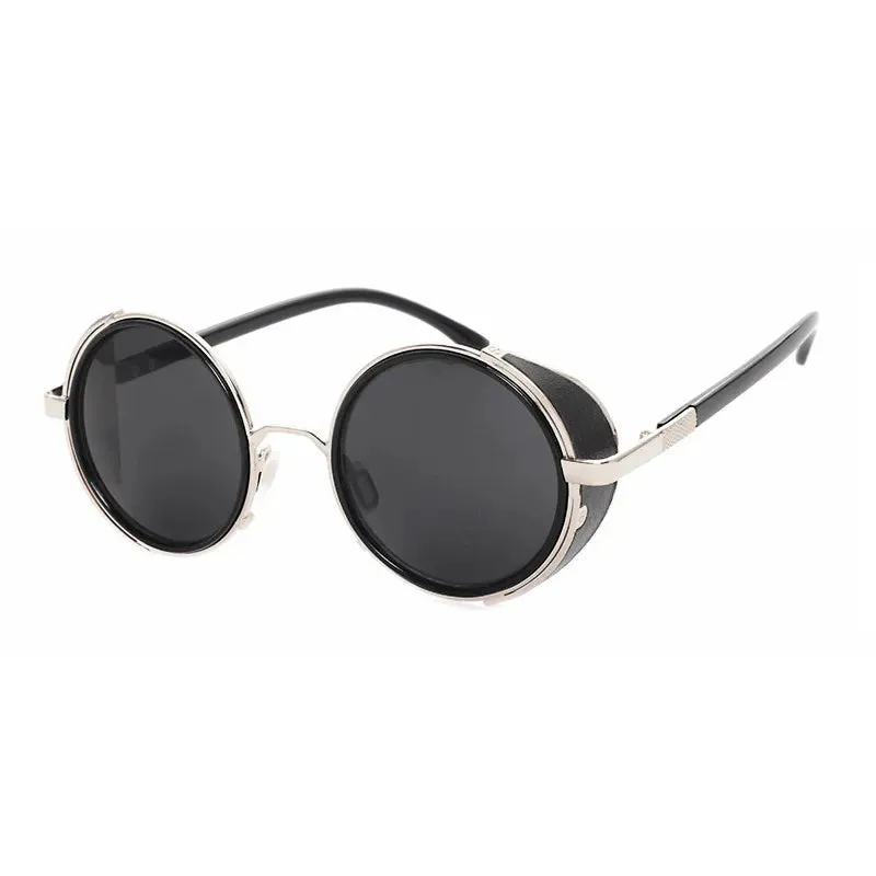 Retro Tinted Round Sunglasses