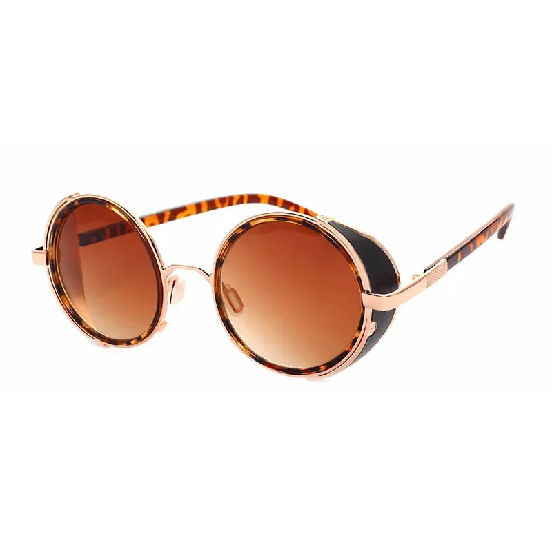 Retro Tinted Round Sunglasses